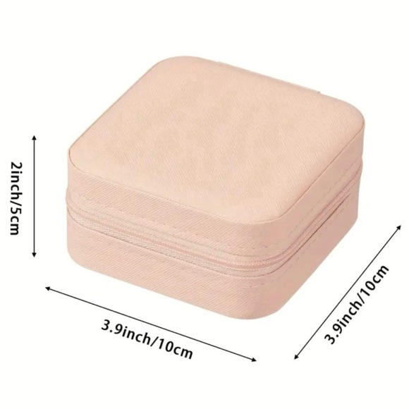 Small Jewelry Box, Storage Box, Travel Portable Jewelry Case, Jewelry Organizer - Picture 4 of 5